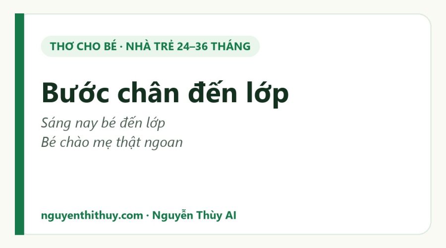 Ảnh bìa: Bước chân đến lớp