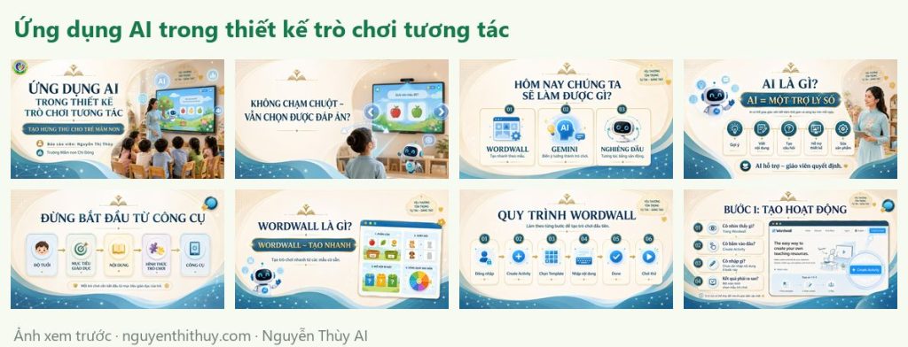 Ảnh xem trước: Chuyên đề: Ứng dụng AI trong thiết kế trò chơi tương tác (31 trang)
