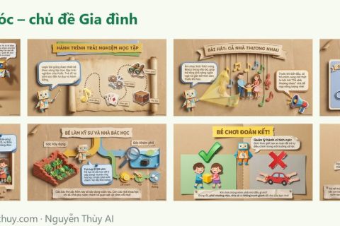 Ảnh xem trước: Tài liệu: Giờ hoạt động góc – chủ đề Gia đình